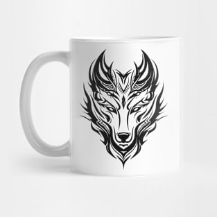 Wolf Animal Freedom World Wildlife Wonder Vector Graphic Mug